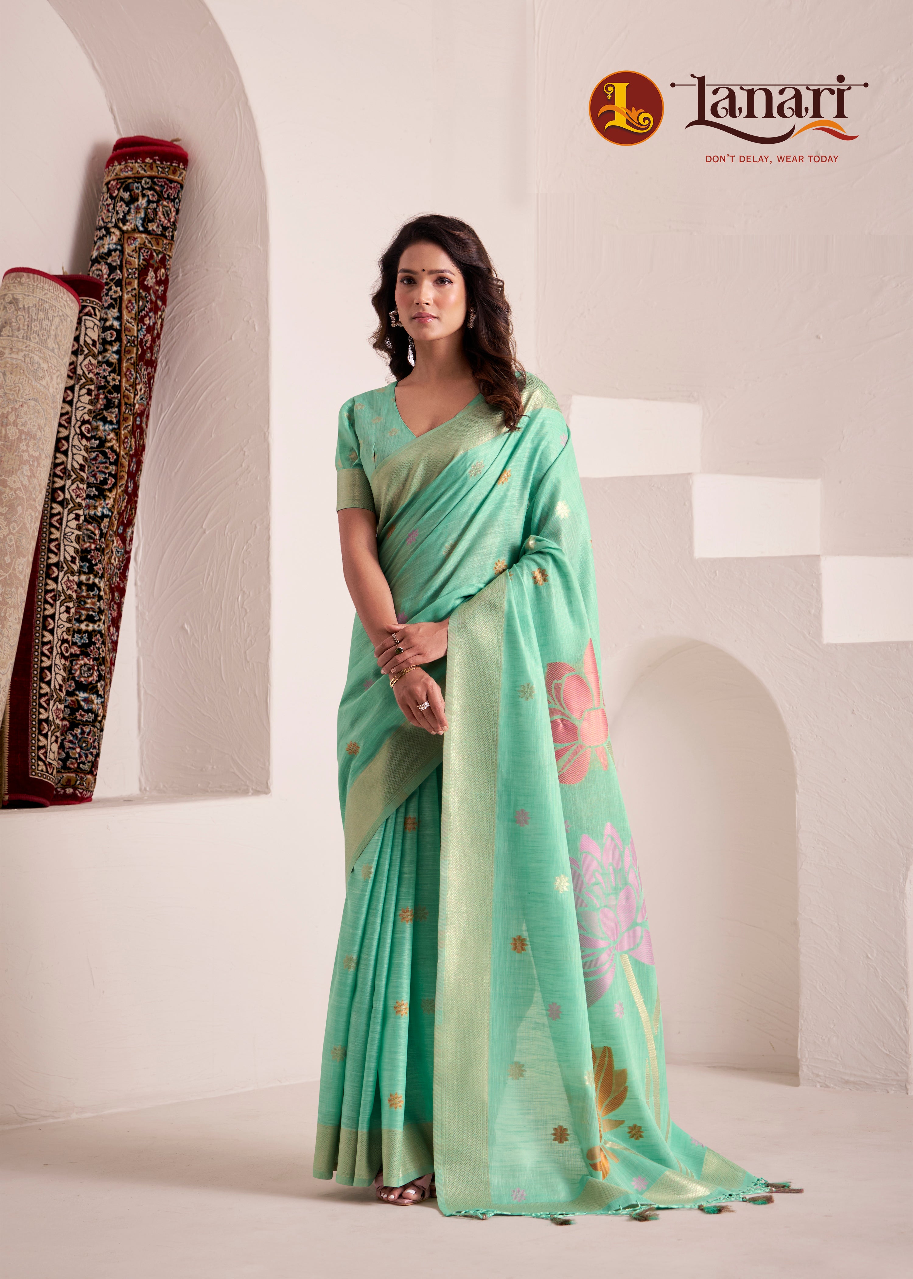 Lanari Dinamic Silk Saree
