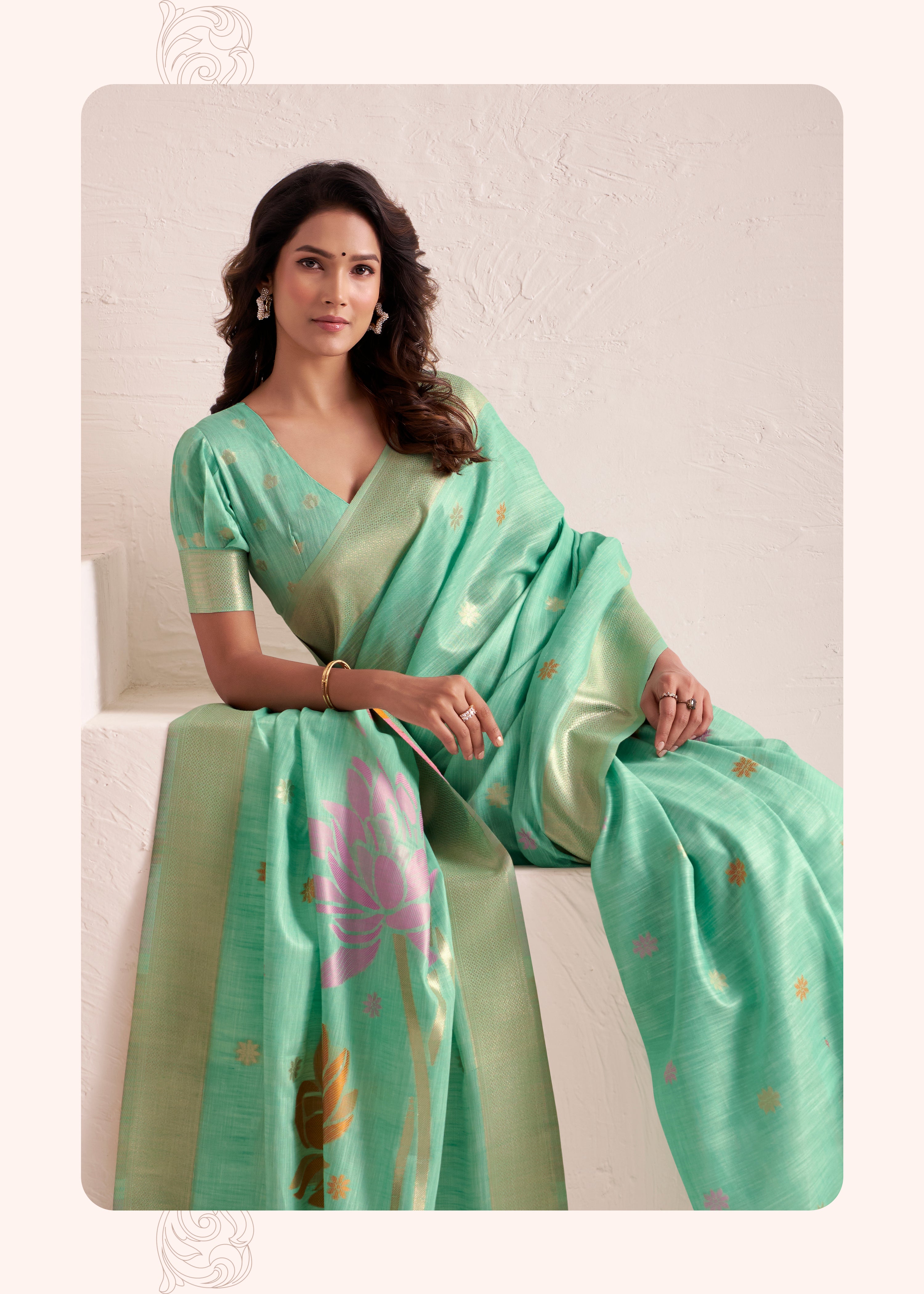 Lanari Dinamic Silk Saree