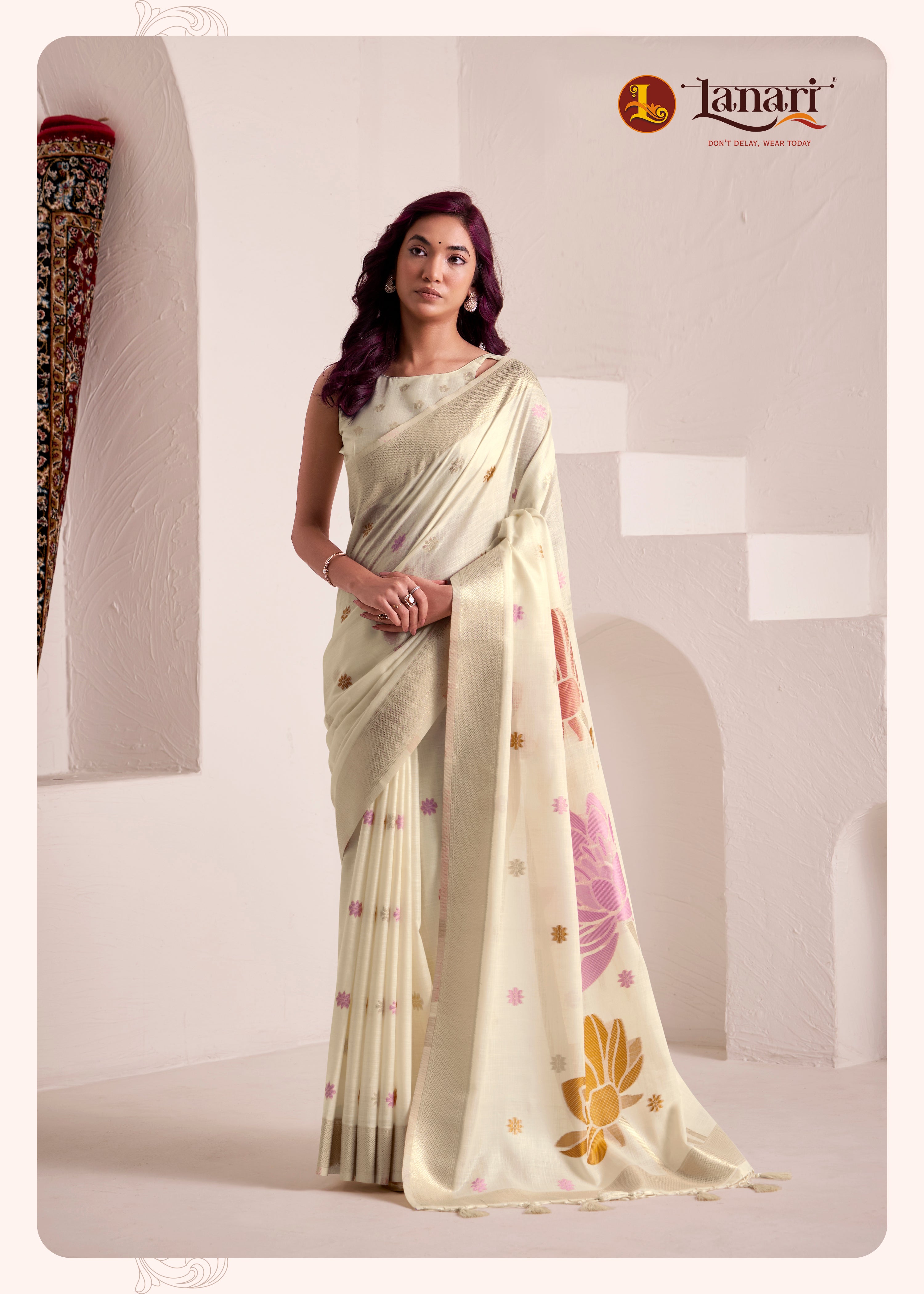 Lanari Dinamic Silk Saree