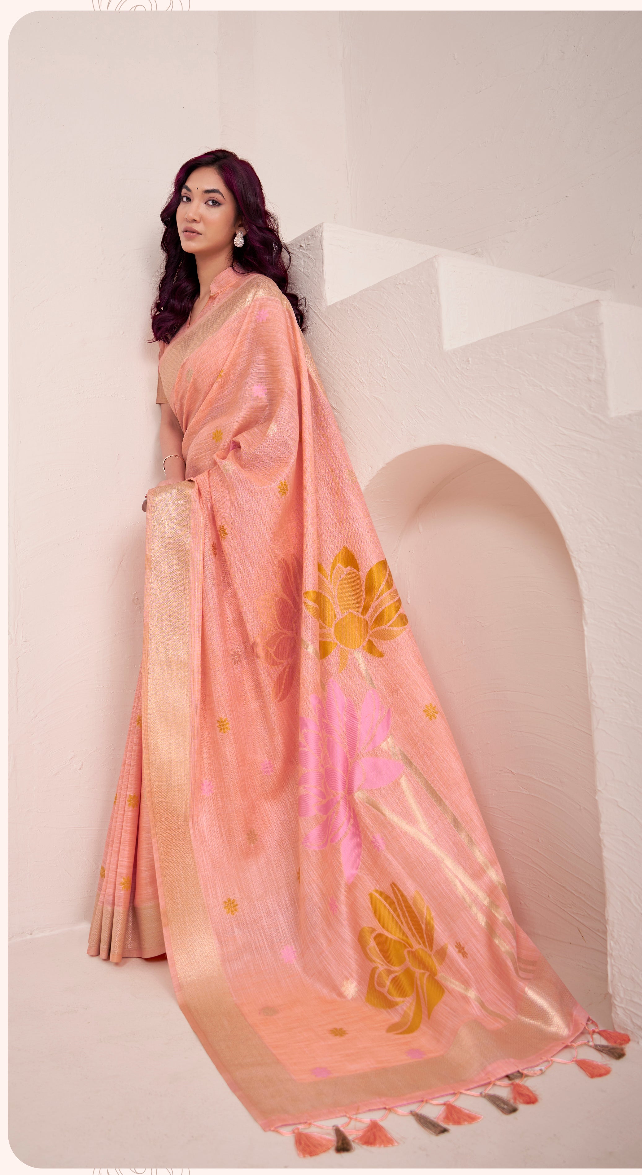 Lanari Dinamic Silk Saree