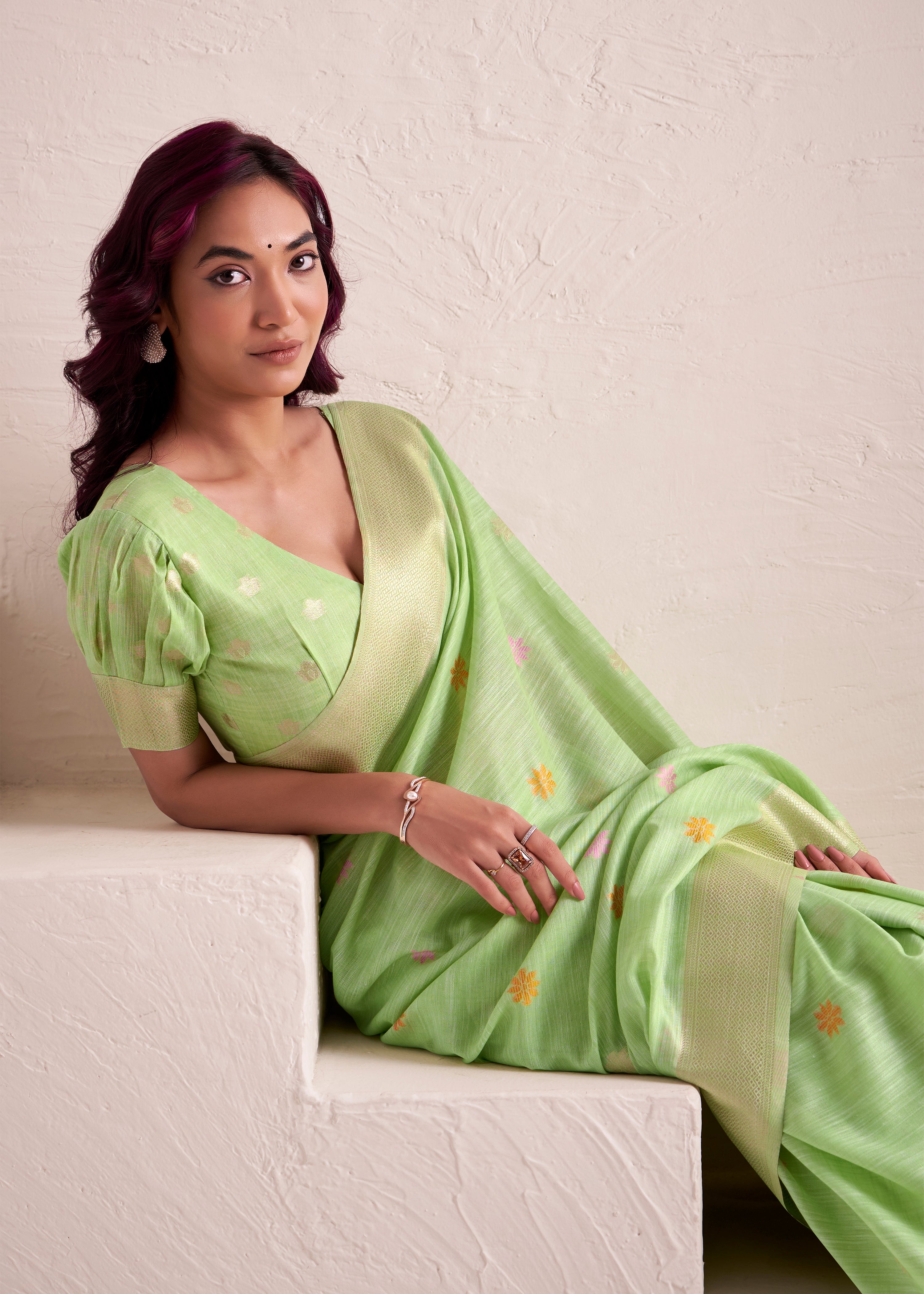 Lanari Dinamic Silk Saree
