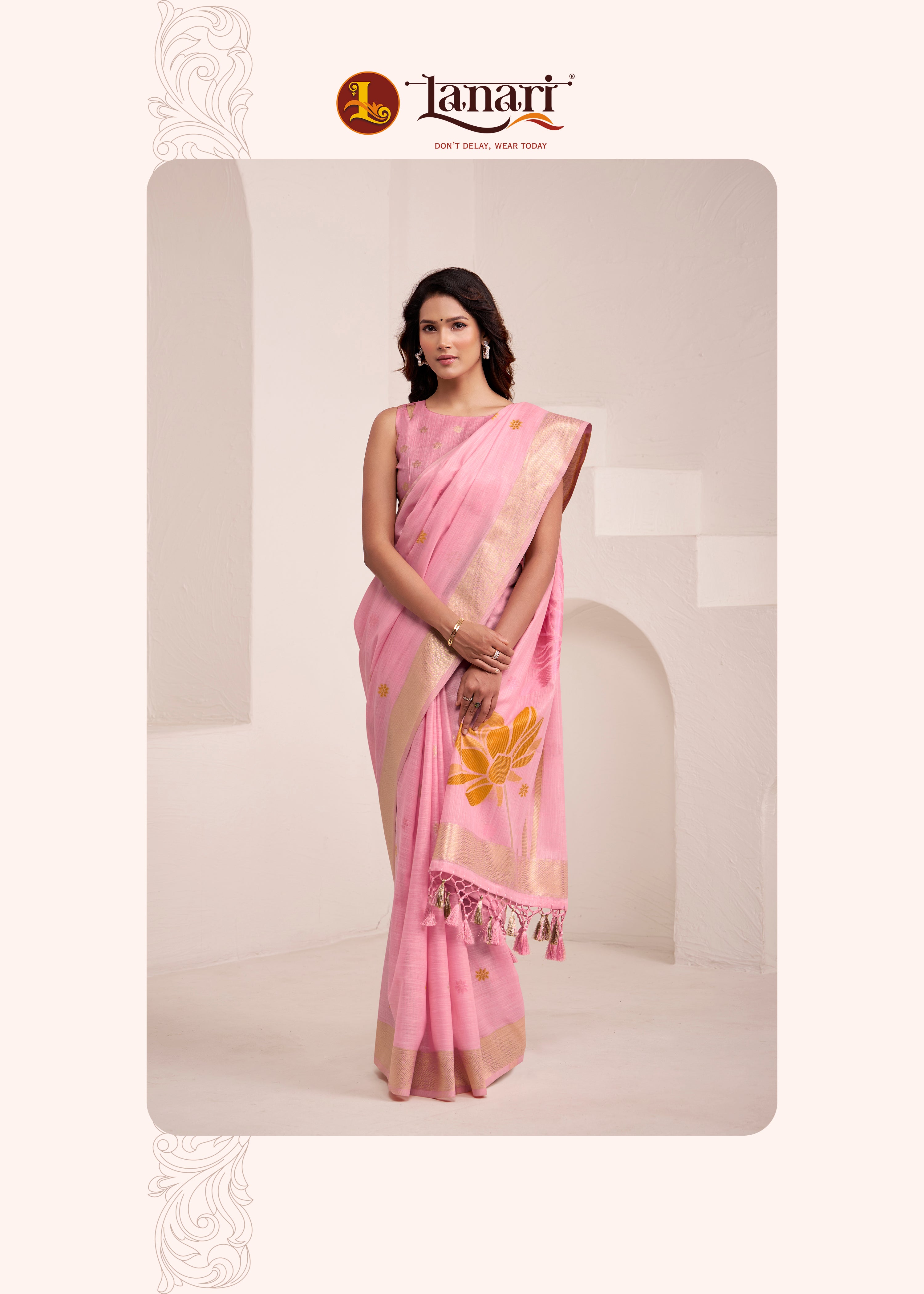 Lanari Dinamic Silk Saree
