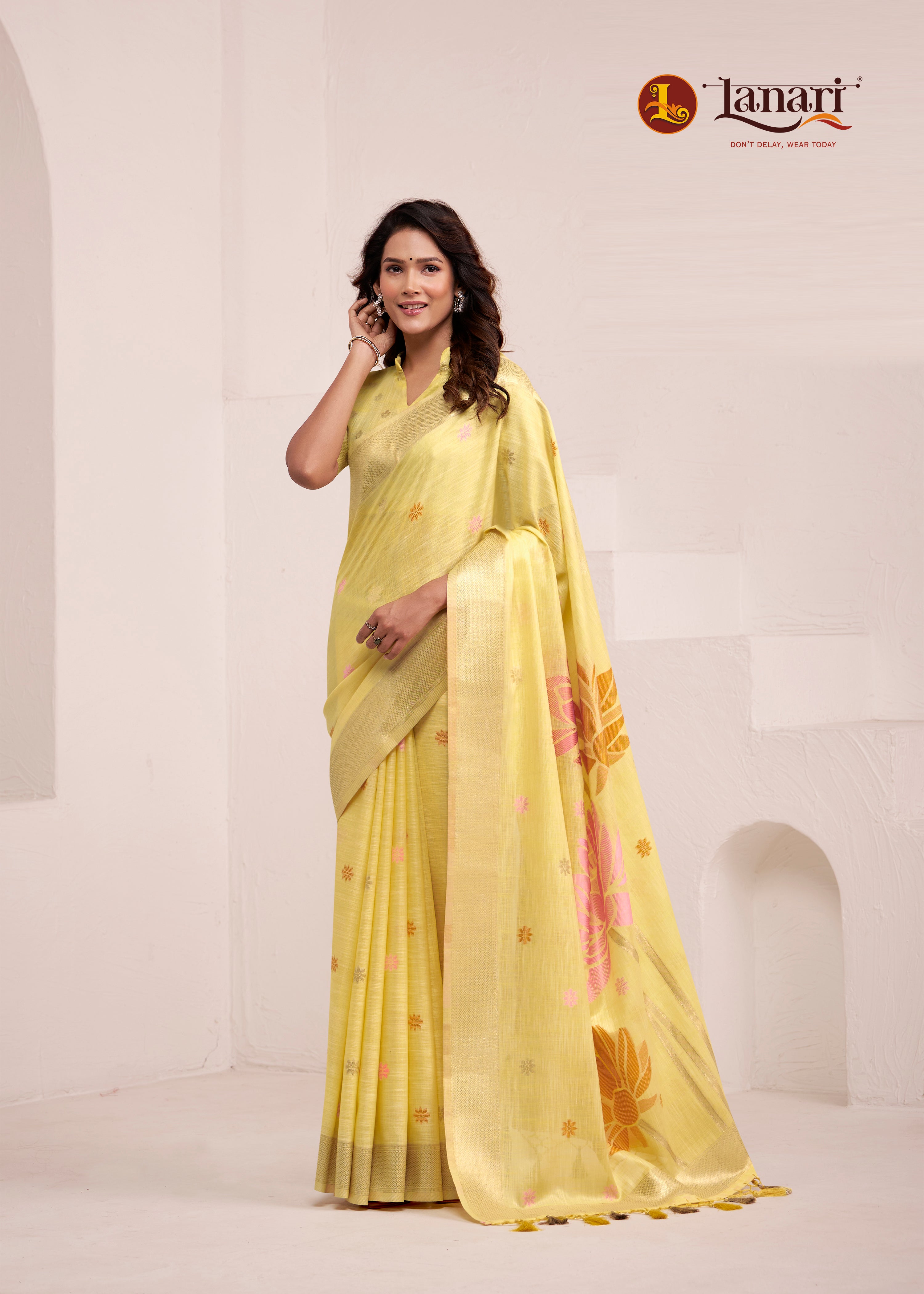 Lanari Dinamic Silk Saree