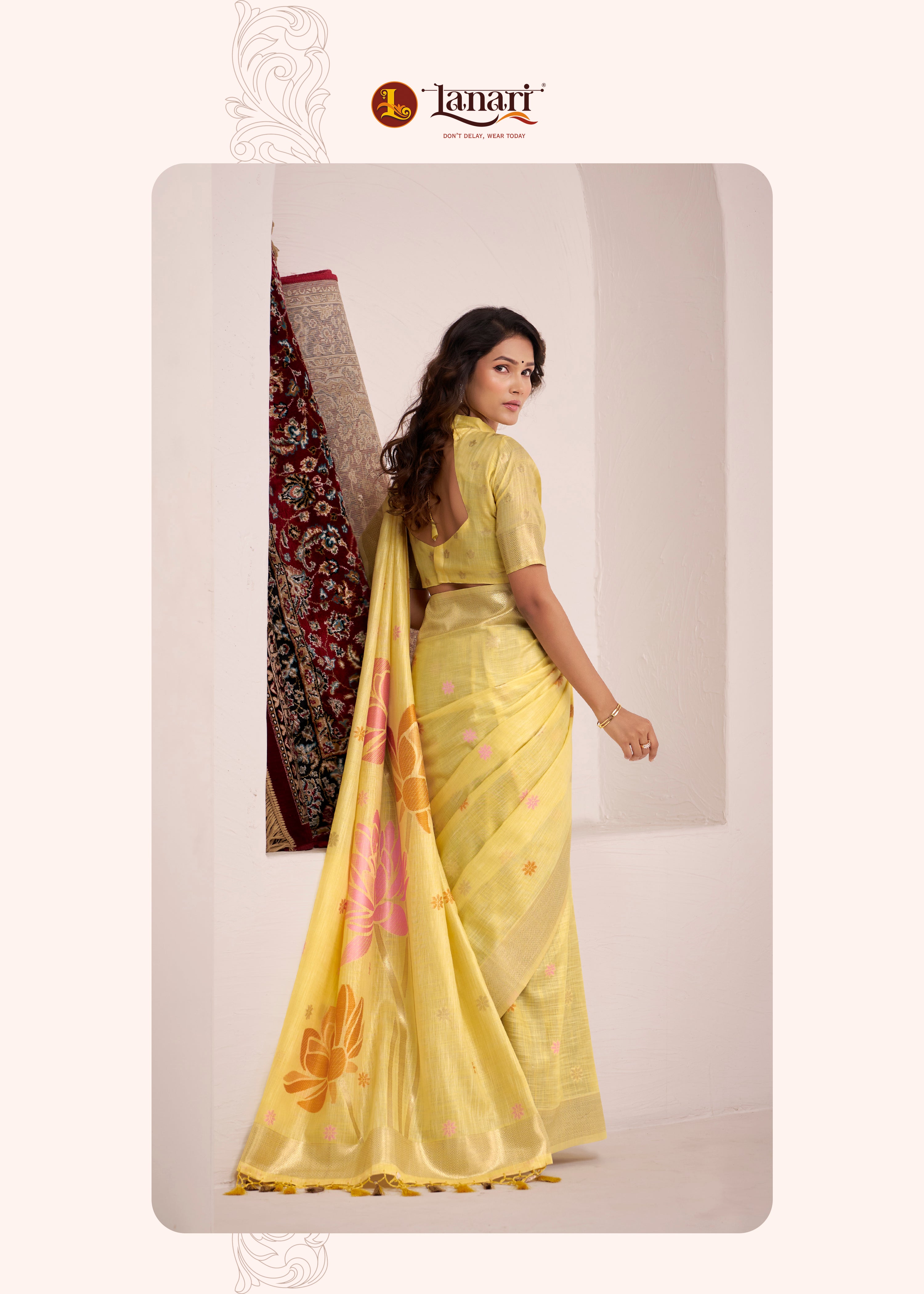 Lanari Dinamic Silk Saree