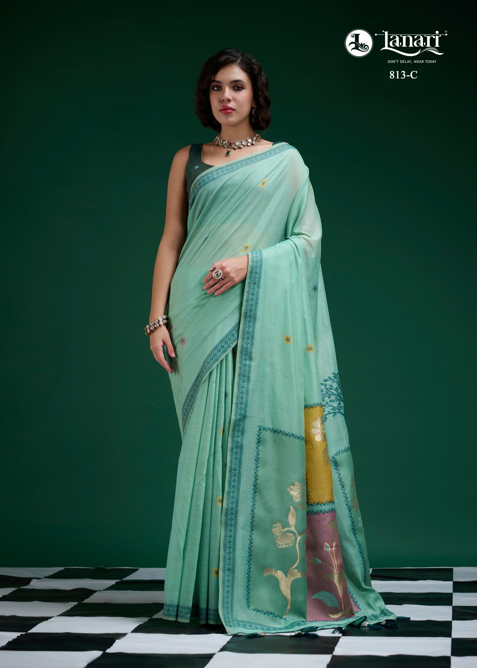 Jamdani Cotton Saree