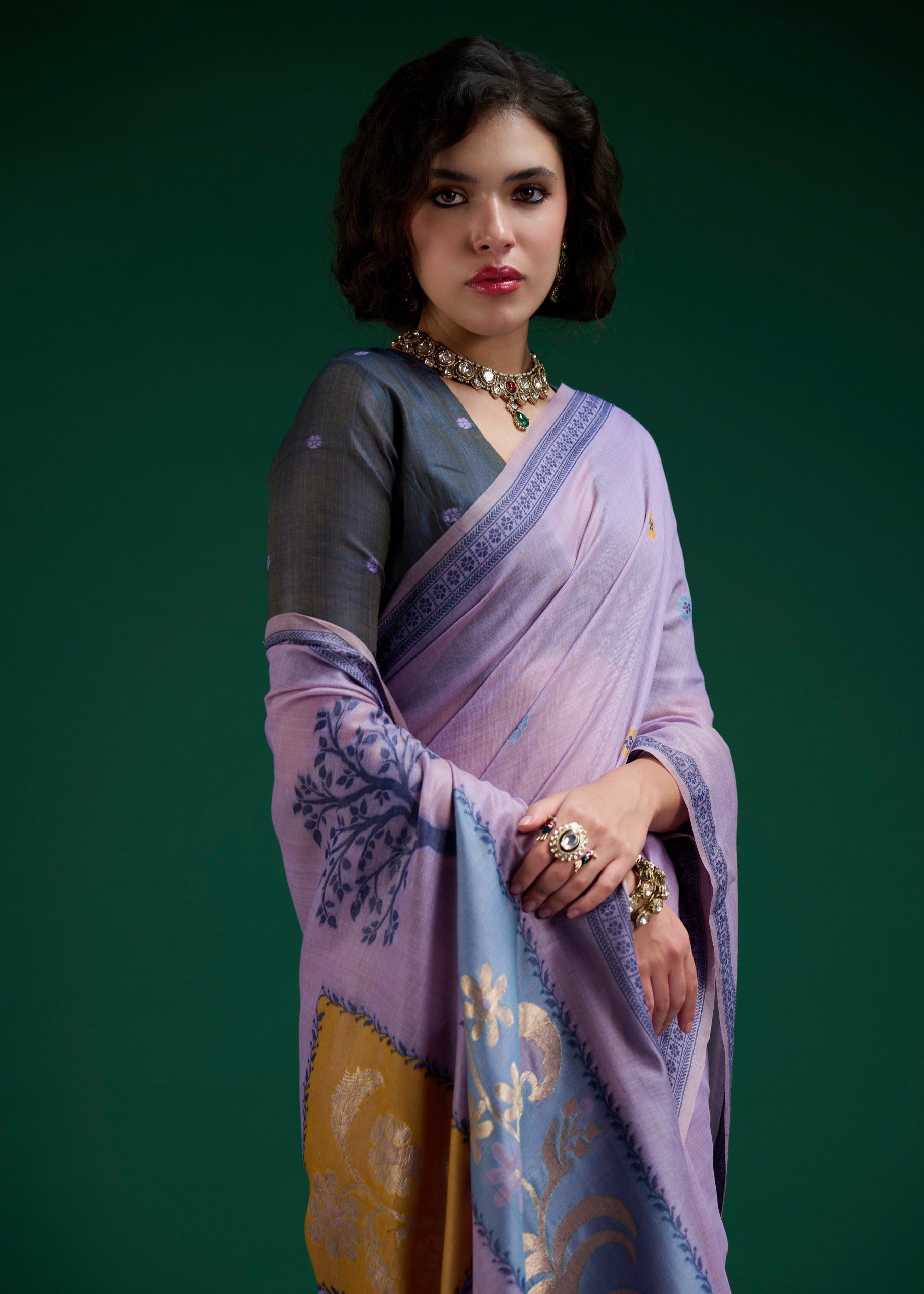Jamdani Cotton Saree
