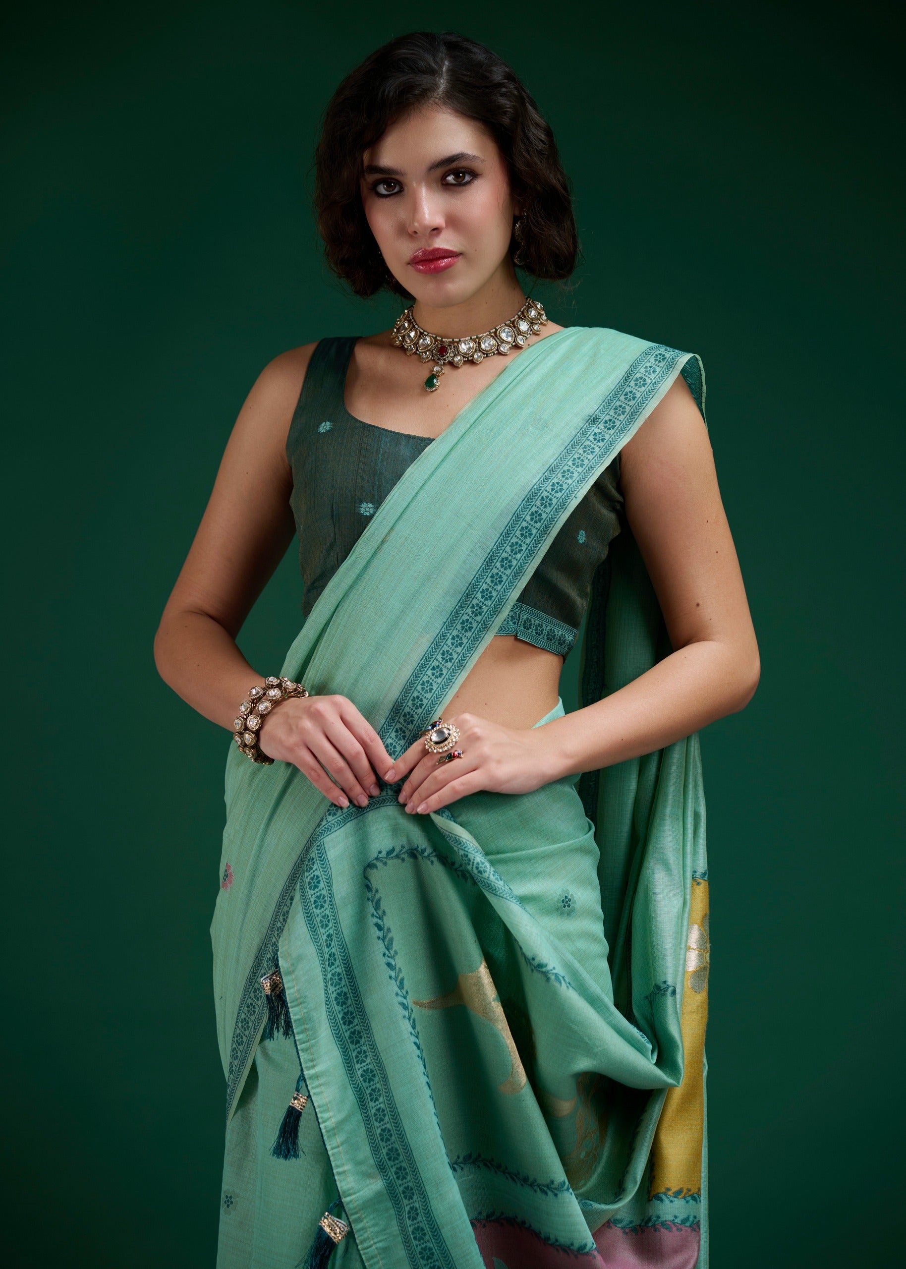 Jamdani Cotton Saree
