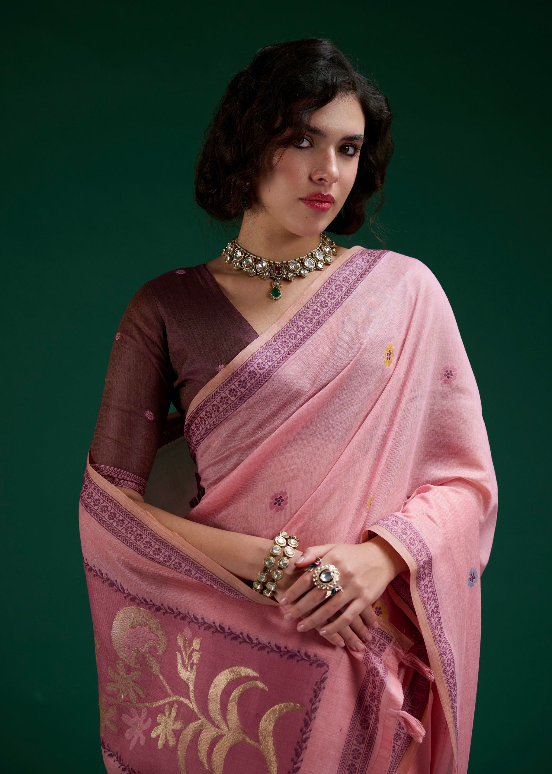 Jamdani Cotton Saree