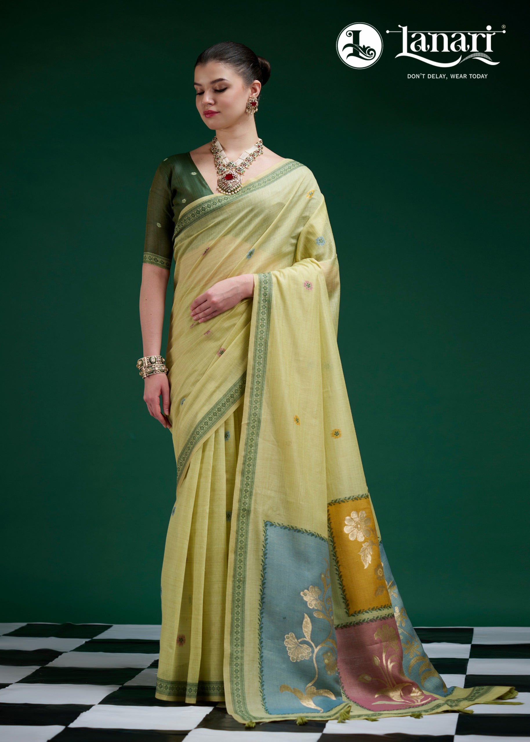Jamdani Cotton Saree